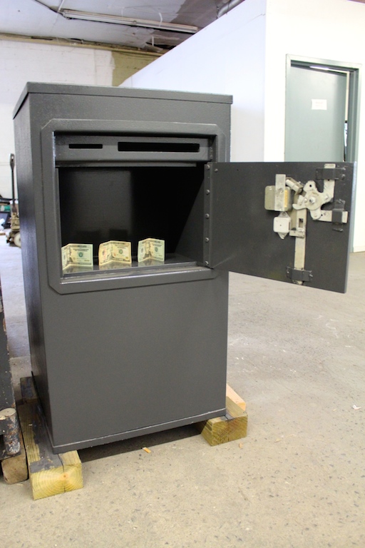 Used Tall and Heavy Meilink Drop Safe lackasafe